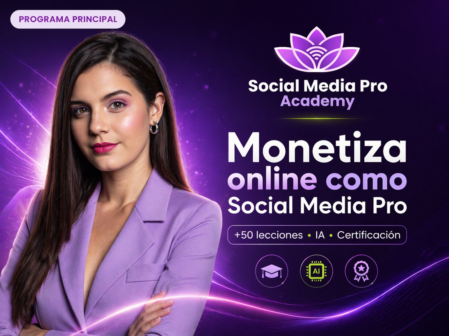 Monetiza online como Social Media Pro - Social Media Pro Academy